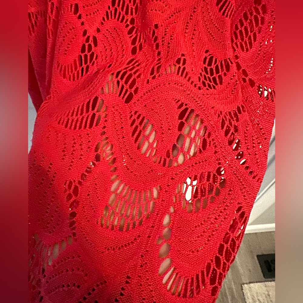 Red/Fuchsia Dress - Picture 5 of 5